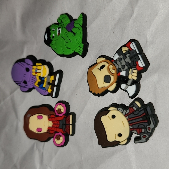 Brand new Marvel Croc Jibbitz Charms - Picture 2 of 3